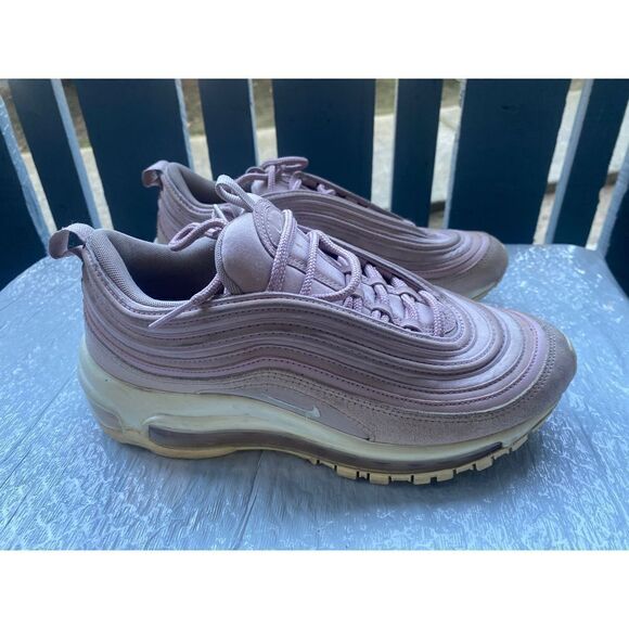Nike Women’s Air Max 97 Premium 917646-500 Lace Up Pink Sneaker Shoes Sz 7.5 US - Picture 6 of 11